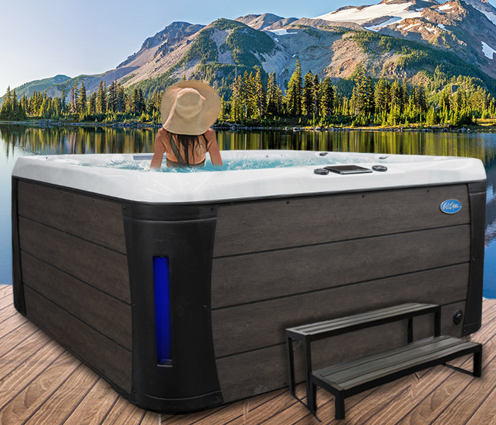 Calspas hot tub being used in a family setting - hot tubs spas for sale Carterville